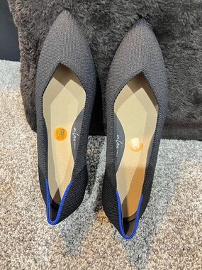 Rothy’s The Point II low block heels. • Size 8.5